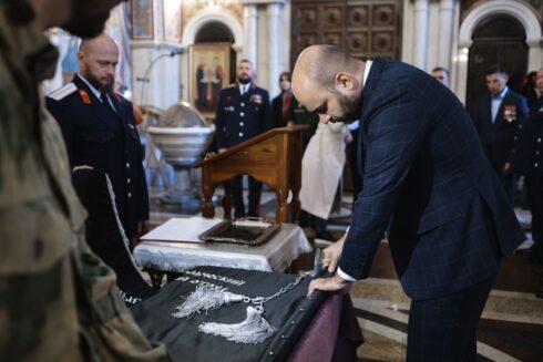 Вячеслав Федорищев принял участие в церемонии крепления полкового знамени отряда Барс-15 «Ермак» — Портал «НеСлухи.рф» (nesluhi.info)